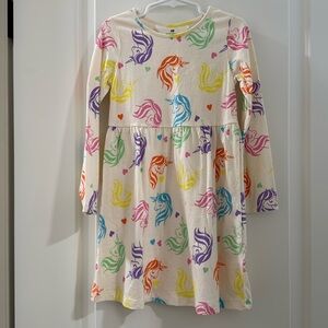 H&M girls unicorn dress